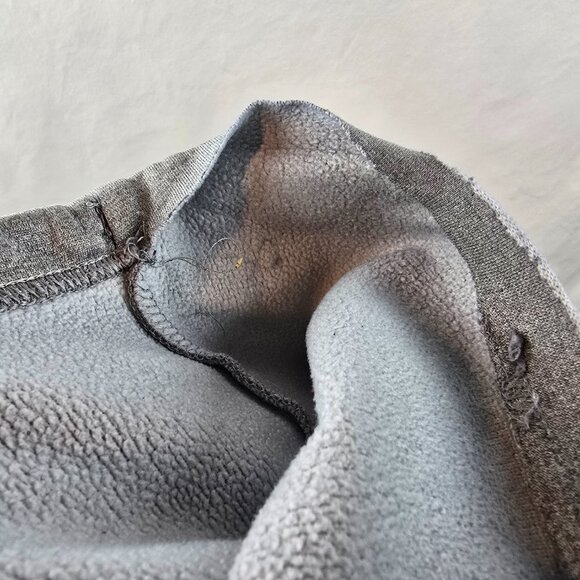 Nike Sweatpants Mens 2XL Grey Thermafit Fleece Athletic Open Hem Sporty Casual - Picture 10 of 12